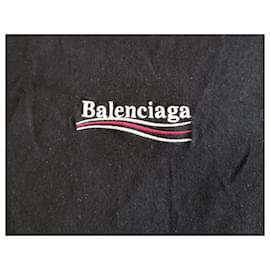 Balenciaga-Balenciaga black t-shirt-Black