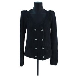 Strickjacke Comptoir Des Cotonniers L Schwarz