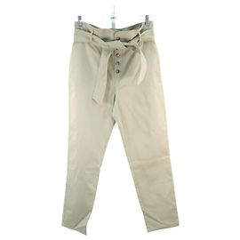 pantalones sézane 40 Beige