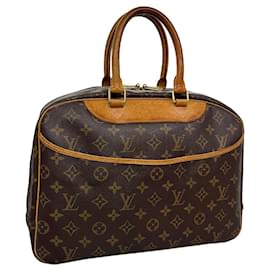 Louis Vuitton-LOUIS VUITTON Monogram Deauville Hand Bag M47270 LV Auth 31754-Monogram