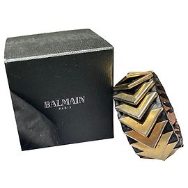 Pulseira Balmain Greta Preto Gold hardware