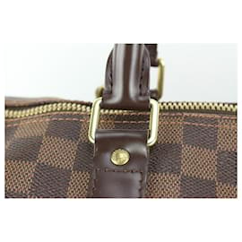 Louis Vuitton-Damier Ebene Keepall 50 Duffle Bag Upcycle Ready-Other