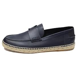 Hermès-Men Sandals-Navy blue