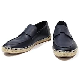 Hermès-Men Sandals-Navy blue