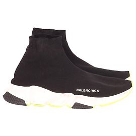 Balenciaga Baskets Speed en Maille de Polyester Noir Noir
