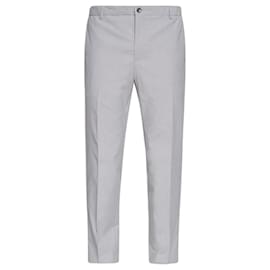 Calvin Klein-Pantaloni casual grigio chiaro di Calvin Klein-Grigio
