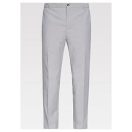 Calvin Klein-Pantalón casual gris claro Calvin Klein-Gris