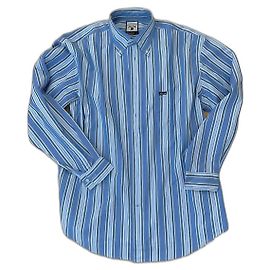 Façonnable Camisa cuello abotonado Azul