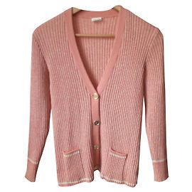 Céline Strickjacke aus Wolle mit goldenen Knöpfen Andere