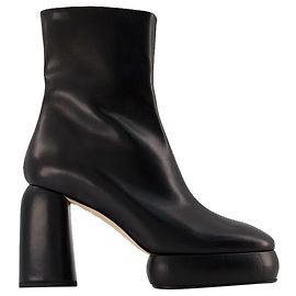 Aeyde Bottines Emmy en Cuir Noir Noir