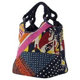Staud Sac Cote Perlé Multicolore