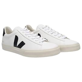 Veja-Campo Sneakers in White and Black Chromefree Leather-Multiple colors
