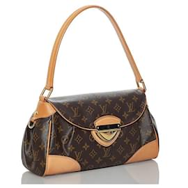 Louis Vuitton-louis vuitton Monogram Beverly MM brown-Brown