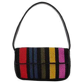 Staud Borsa Tommy con perline Multicolore