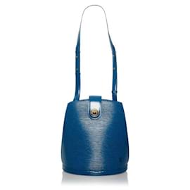 Louis Vuitton-louis vuitton Epi Cluny blue-Blue