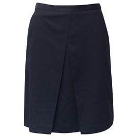 Gonna a trapezio di Jil Sander in lana blu navy Blu navy