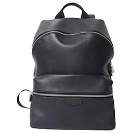 Louis Vuitton-Louis Vuitton Discovery PM Backpack in Black Leather-Black