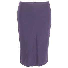 Falda Lápiz Sportmax en Algodón Azul Marino Azul Azul marino