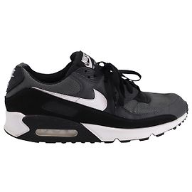 nike air max 90 Baskets en Cuir Noir Noir