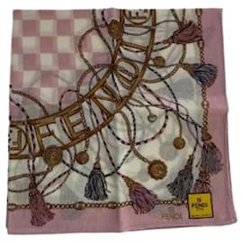 Fendi-Pink Fabric Fendi Scarf-Pink