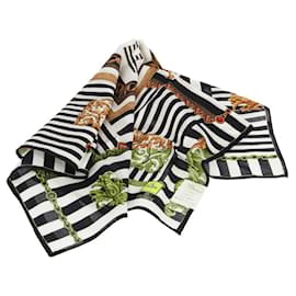 Fendi-Black Cotton Fendi Scarf-Black