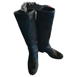 Armani-tallas de botas armani 39-Negro