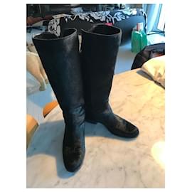Armani-tallas de botas armani 39-Negro