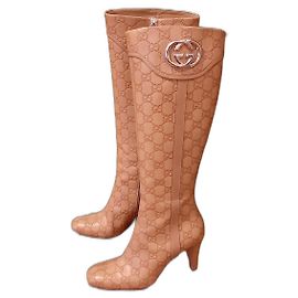 Gucci Stiefel Beige