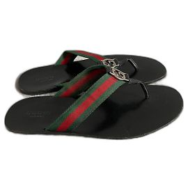 Gucci Men Sandals Black