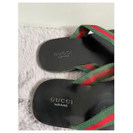 Gucci-Men Sandals-Black