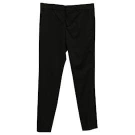 Gucci-Pantalones de esmoquin Gucci en lana negra-Negro