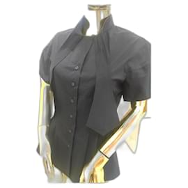 Yves Saint Laurent #yvessaintlourent#chemise#noire#38#36#s#m Noir