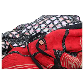 Missoni-Missoni Robe mi-longue en crochet ornée de sequins en laine multicolore-Autre,Imprimé python