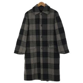 **Acne Studios (Acne) Coat/44/Wool/GRY/Check/FN-MN-OUTW000018 Grey