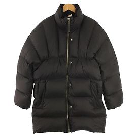 **Acne Studios (Acne) 18AW/zip up down long coat/FN-MM-OUTW000001/48/nylon/BLK Black