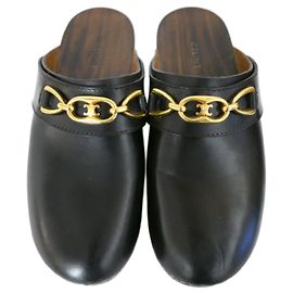 Céline Les Bois Celine Clogs Schwarz