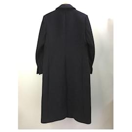 Acne-**Acne Studios (Acne) Chester coat/44/wool/navy/22a174-Navy blue