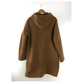 Acne-**Acne Studios (Acne) 18AW/melton duffle coat/48/wool/camel/FN-MN-OUTW00023-Brown