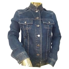 Gucci-#gucci#jaqueta#jeans#casaco#38#36#EM-Azul marinho