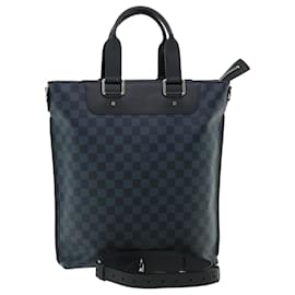 Louis Vuitton-LOUIS VUITTON Damier Cobalt Cabas joule Tote Bag N42223 Auth LV 31810A-Autre