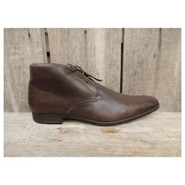 Santoni-boots Santoni p 41,5-Dark brown