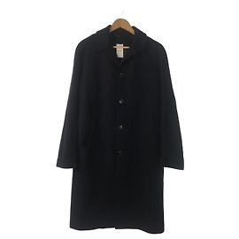 **Acne Studios (Acne) Stainless collar coat/44/wool/NVY/MARTEN PAW15 Navy blue