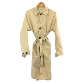 **Acne Studios (Acne) milo pop pss16/stainless collar coat/44/nylon/beige Beige