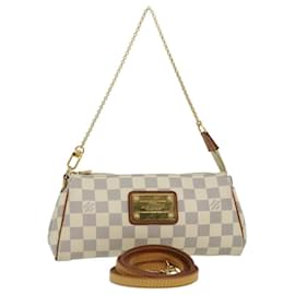 Louis Vuitton-LOUIS VUITTON Damier Azur Eva Shoulder Bag 2way N55214 LV Auth hs1238-Other