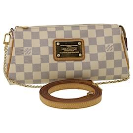 Louis Vuitton-LOUIS VUITTON Damier Azur Eva Shoulder Bag 2way N55214 LV Auth 31850a-Other