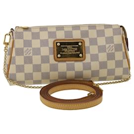 Louis Vuitton-Bolsa de ombro LOUIS VUITTON Damier Azur Eva 2caminho N55214 Autenticação de LV 31850NO-Outro