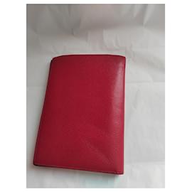 Hermès-Wallets Small accessories-Red