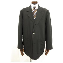 *GIANNI VERSACE 3 button jacket (men's) Medusa button Black