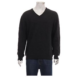 Autre Marque Suéter Yorn de cachemira negro talla 50 Negro
