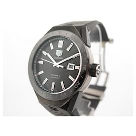 Tag Heuer-NEW TAG HEUER CARRERA AWBF WATCH2a80 calibrated 5 46 MM AUTOMATIC TITANIUM WATCH-Black